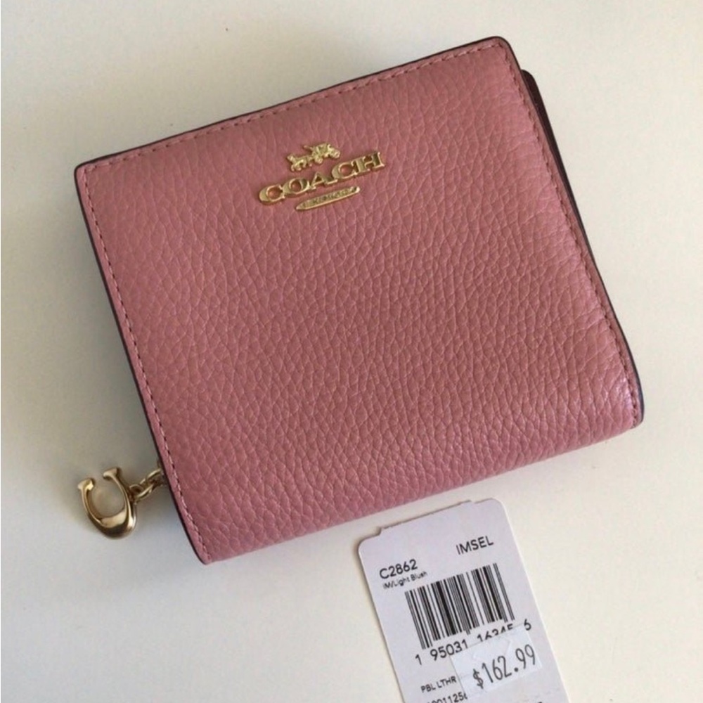 New Coach Snap Wallet